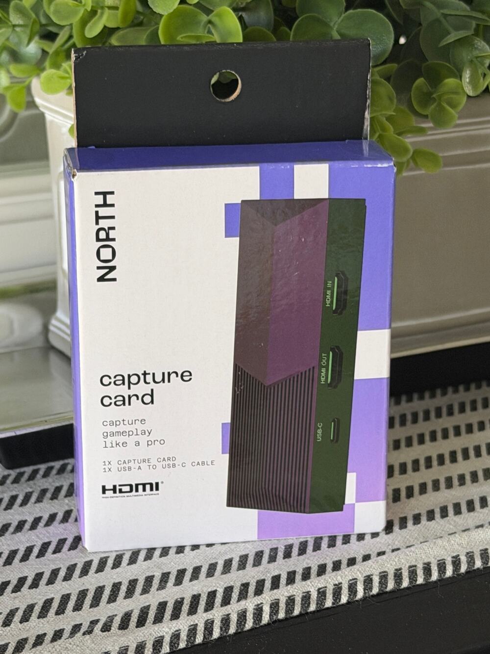 North 1080p 60Hz HDMI Video Game Capture Card USB-C Streaming Recorder New